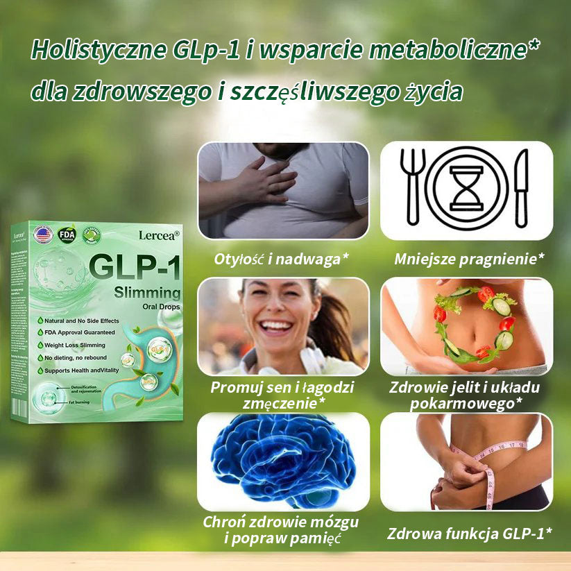 Widoczne rezultaty w 7 dni 🏆 | Lercea® GLP-1 Doustny Roztwór Odchudzający – 🌈 Otyłość, Choroby Sercowo-Naczyniowe, Cukrzyca, Bezdech Senny, Problemy ze Stawami i nie tylko